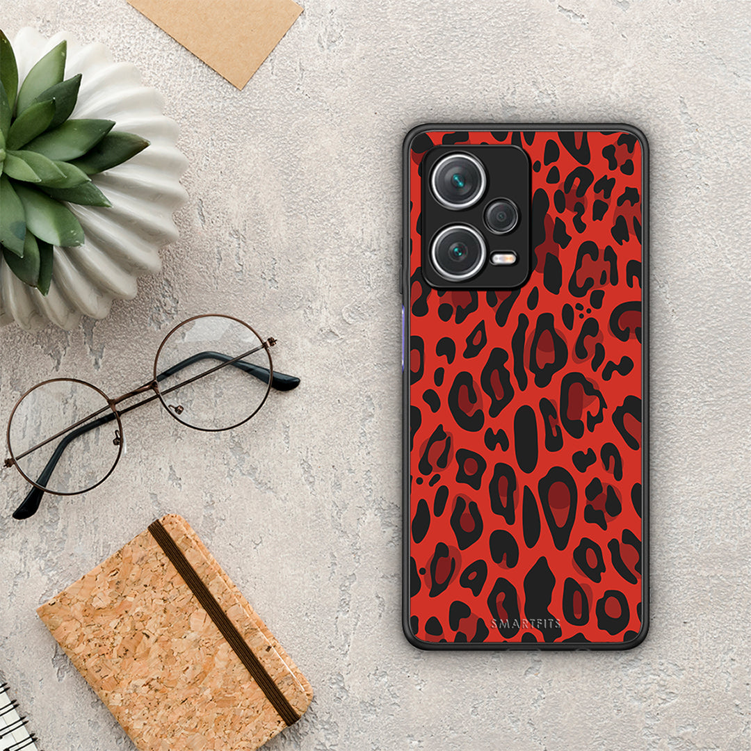 Animal Red Leopard - Xiaomi Redmi Note 12 Pro+ / 12 Pro Discovery θήκη