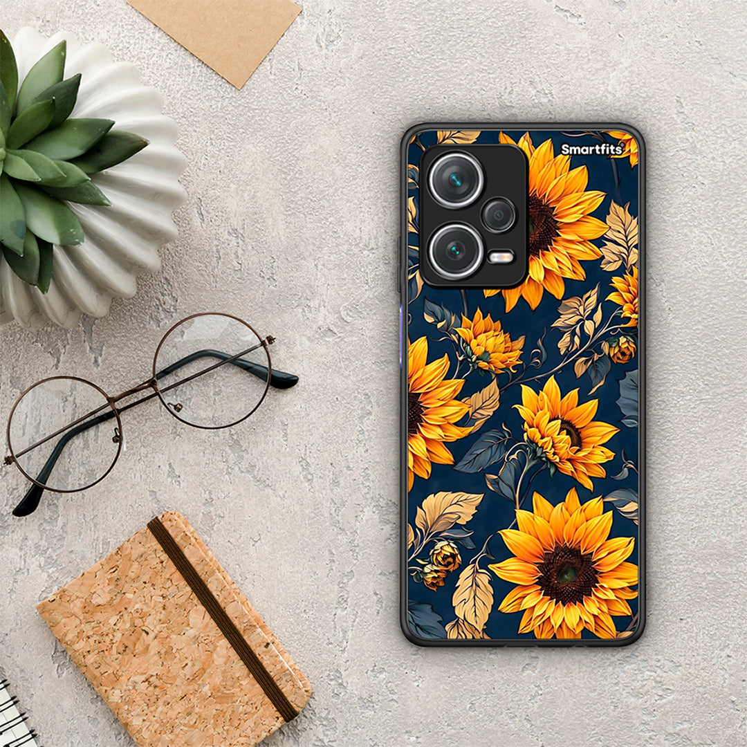 Autumn Sunflowers - Xiaomi Redmi Note 12 Pro+ / 12 Pro Discovery θήκη