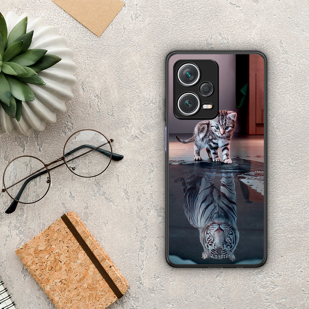 Cute Tiger - Xiaomi Redmi Note 12 Pro+ / 12 Pro Discovery θήκη