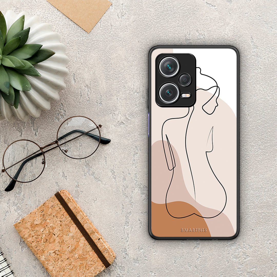 LineArt Woman - Xiaomi Redmi Note 12 Pro+ / 12 Pro Discovery θήκη