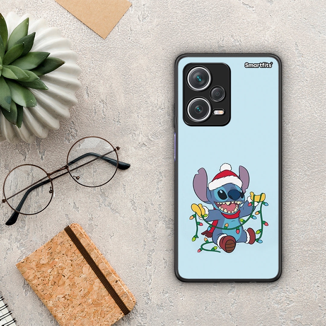 Santa Stich - Xiaomi Redmi Note 12 Pro+ / 12 Pro Discovery θήκη