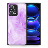 Thumbnail for Θήκη Xiaomi Redmi Note 12 Pro+ / 12 Pro Discovery Lavender Watercolor από τη Smartfits με σχέδιο στο πίσω μέρος και μαύρο περίβλημα | Xiaomi Redmi Note 12 Pro+ / 12 Pro Discovery Lavender Watercolor case with colorful back and black bezels