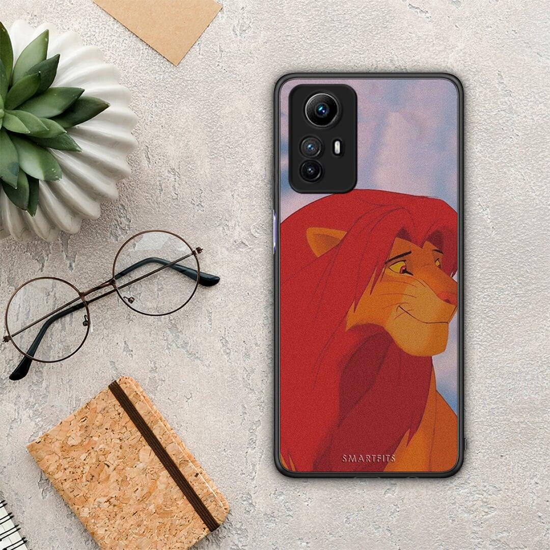 Θήκη Xiaomi Redmi Note 12S / Redmi K60 Pro Lion Love 1 από τη Smartfits με σχέδιο στο πίσω μέρος και μαύρο περίβλημα | Xiaomi Redmi Note 12S / Redmi K60 Pro Lion Love 1 Case with Colorful Back and Black Bezels