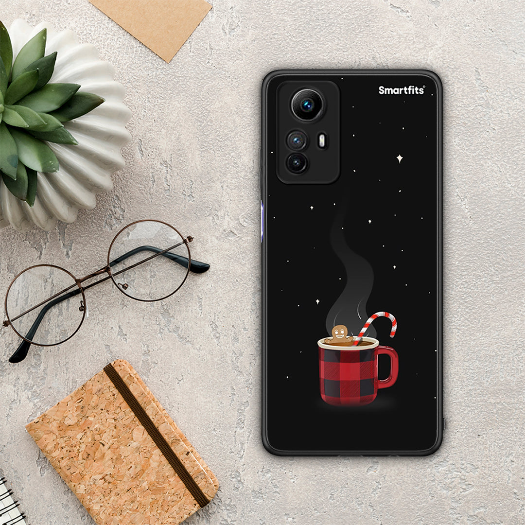 Θήκη Xiaomi Redmi Note 12S / Redmi K60 Pro Xmas Bathing από τη Smartfits με σχέδιο στο πίσω μέρος και μαύρο περίβλημα | Xiaomi Redmi Note 12S / Redmi K60 Pro Xmas Bathing Case with Colorful Back and Black Bezels