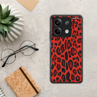 Thumbnail for Animal Red Leopard - Xiaomi Redmi Note 13 5G θήκη