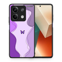 Thumbnail for Purple Mariposa - Xiaomi Redmi Note 13 5G θήκη
