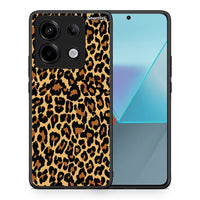 Thumbnail for Θήκη Xiaomi Redmi Note 13 Pro 5G Leopard Animal από τη Smartfits με σχέδιο στο πίσω μέρος και μαύρο περίβλημα | Xiaomi Redmi Note 13 Pro 5G Leopard Animal case with colorful back and black bezels