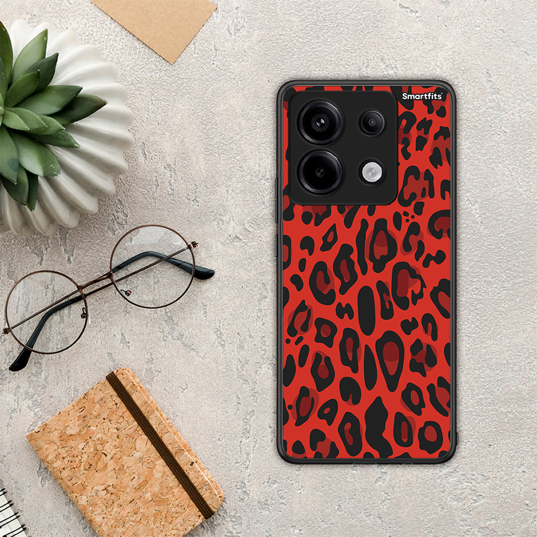 Animal Red Leopard - Xiaomi Redmi Note 13 Pro 5G θήκη