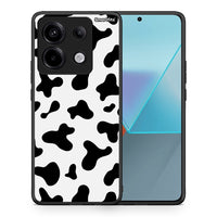 Thumbnail for Θήκη Xiaomi Redmi Note 13 Pro 5G Cow Print από τη Smartfits με σχέδιο στο πίσω μέρος και μαύρο περίβλημα | Xiaomi Redmi Note 13 Pro 5G Cow Print case with colorful back and black bezels