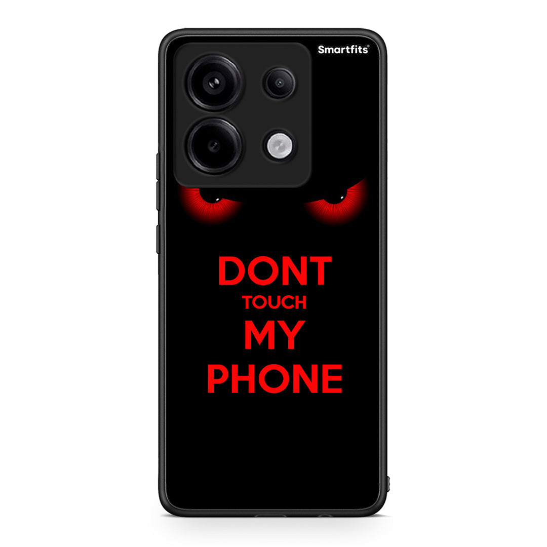 Xiaomi Redmi Note 13 Pro 5G Touch My Phone Θήκη από τη Smartfits με σχέδιο στο πίσω μέρος και μαύρο περίβλημα | Smartphone case with colorful back and black bezels by Smartfits