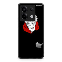 Thumbnail for Xiaomi Redmi Note 13 Pro 5G Itadori Anime θήκη από τη Smartfits με σχέδιο στο πίσω μέρος και μαύρο περίβλημα | Smartphone case with colorful back and black bezels by Smartfits