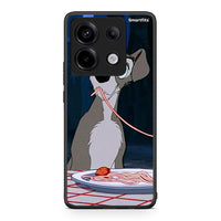 Thumbnail for Xiaomi Redmi Note 13 Pro 5G Lady And Tramp 1 Θήκη Αγίου Βαλεντίνου από τη Smartfits με σχέδιο στο πίσω μέρος και μαύρο περίβλημα | Smartphone case with colorful back and black bezels by Smartfits