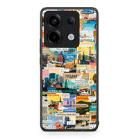 Thumbnail for Xiaomi Redmi Note 13 Pro 5G Live To Travel θήκη από τη Smartfits με σχέδιο στο πίσω μέρος και μαύρο περίβλημα | Smartphone case with colorful back and black bezels by Smartfits