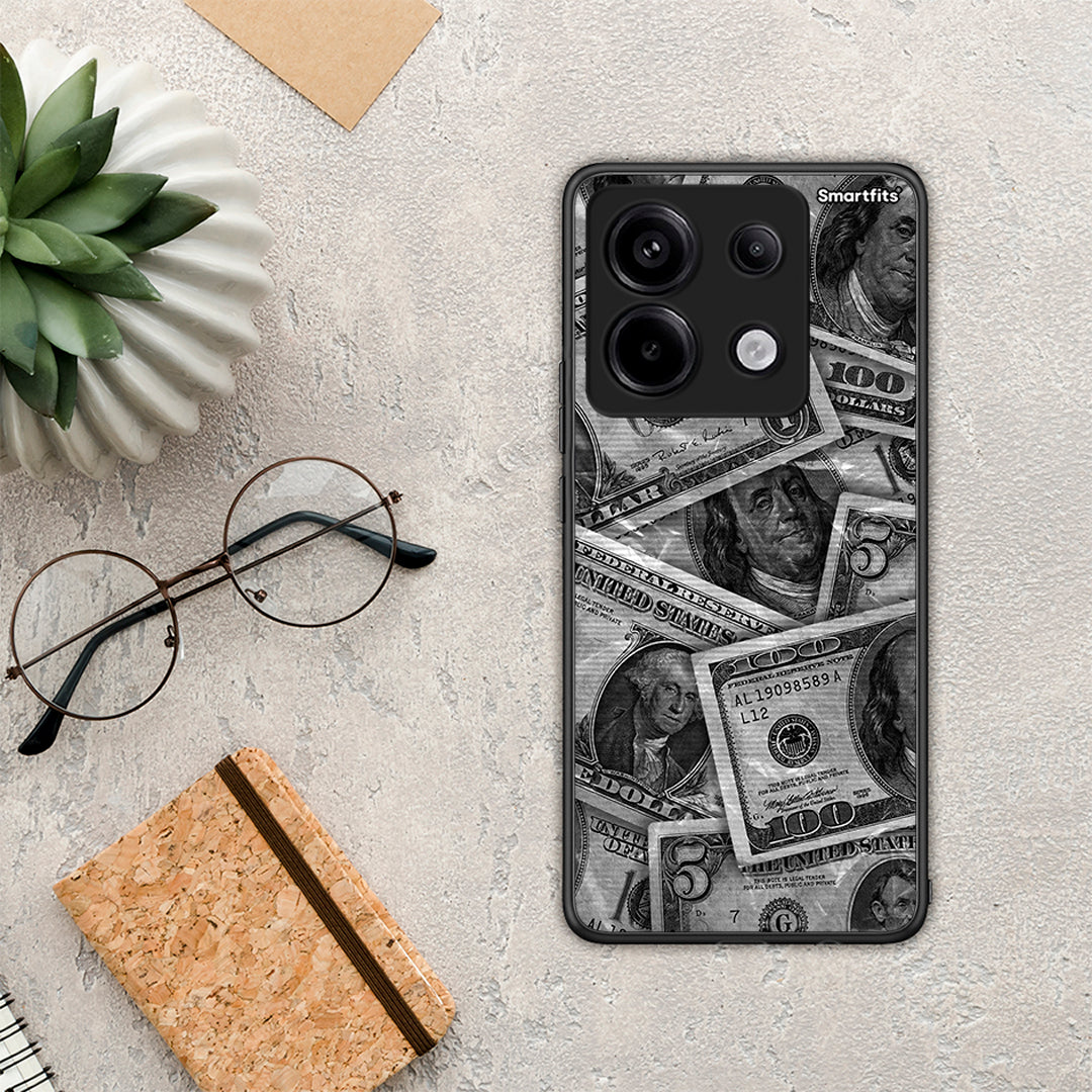 Money Dollars - Xiaomi Redmi Note 13 Pro 5G θήκη