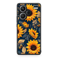 Thumbnail for Xiaomi Redmi Note 13 Pro Plus 5G Autumn Sunflowers Θήκη από τη Smartfits με σχέδιο στο πίσω μέρος και μαύρο περίβλημα | Smartphone case with colorful back and black bezels by Smartfits