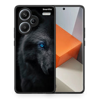 Thumbnail for Θήκη Xiaomi Redmi Note 13 Pro Plus 5G Dark Wolf από τη Smartfits με σχέδιο στο πίσω μέρος και μαύρο περίβλημα | Xiaomi Redmi Note 13 Pro Plus 5G Dark Wolf case with colorful back and black bezels