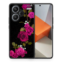 Thumbnail for Θήκη Xiaomi Redmi Note 13 Pro Plus 5G Red Roses Flower από τη Smartfits με σχέδιο στο πίσω μέρος και μαύρο περίβλημα | Xiaomi Redmi Note 13 Pro Plus 5G Red Roses Flower case with colorful back and black bezels