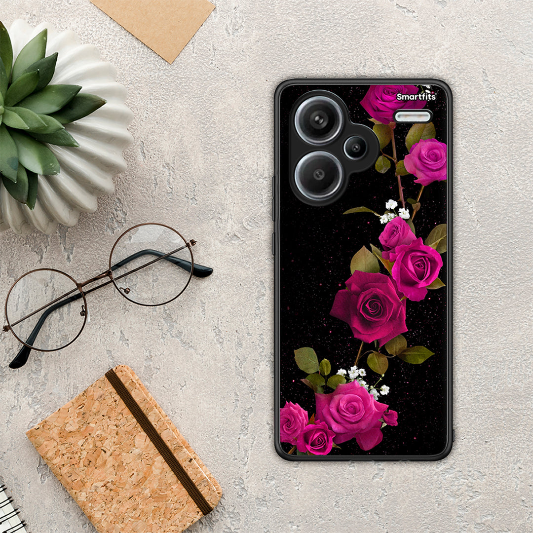 Flower Red Roses - Xiaomi Redmi Note 13 Pro Plus 5G θήκη