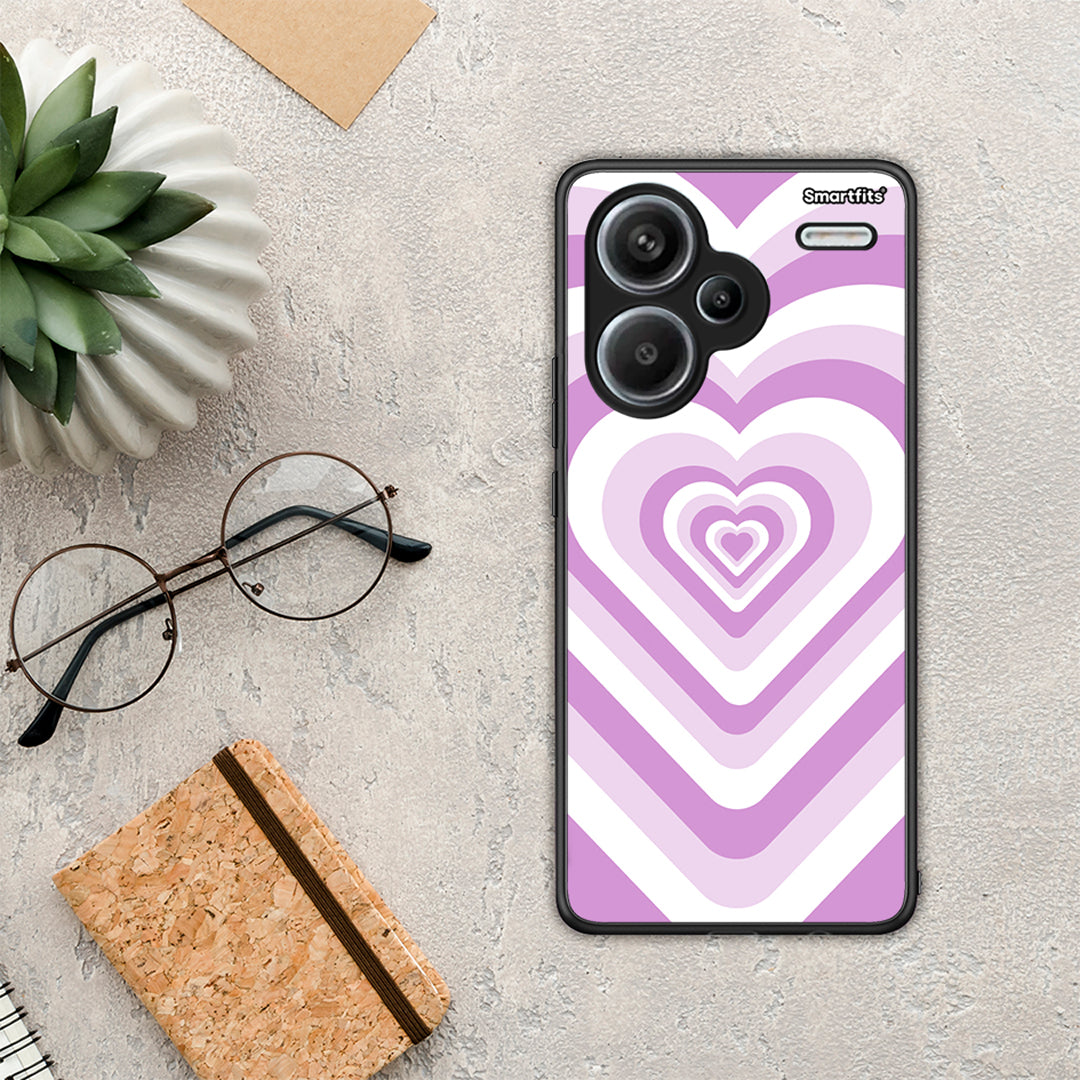 Lilac Hearts - Xiaomi Redmi Note 13 Pro Plus 5G θήκη