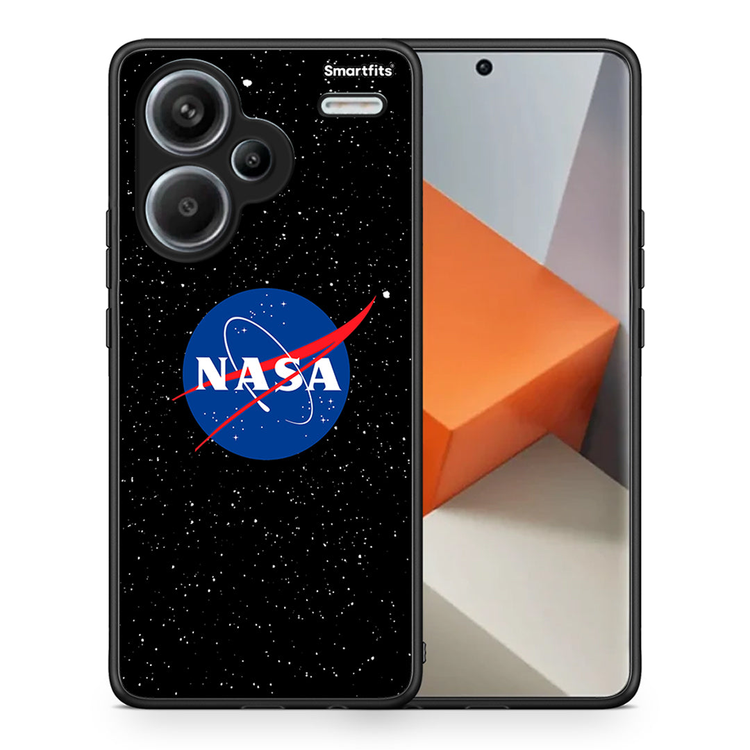 Θήκη Xiaomi Redmi Note 13 Pro Plus 5G NASA PopArt από τη Smartfits με σχέδιο στο πίσω μέρος και μαύρο περίβλημα | Xiaomi Redmi Note 13 Pro Plus 5G NASA PopArt case with colorful back and black bezels
