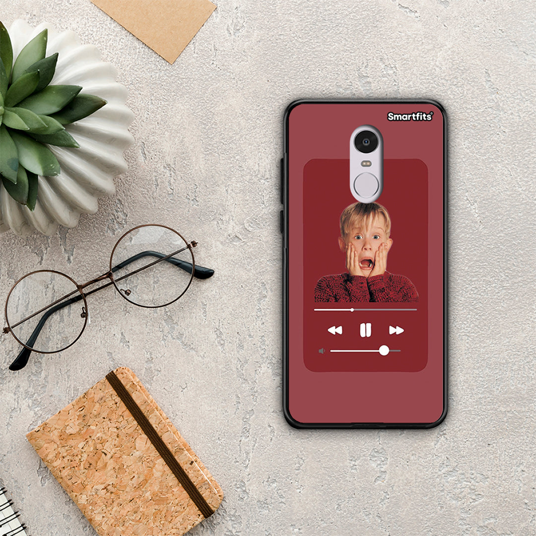 Xmas Alone Music - Xiaomi Redmi 5 θήκη