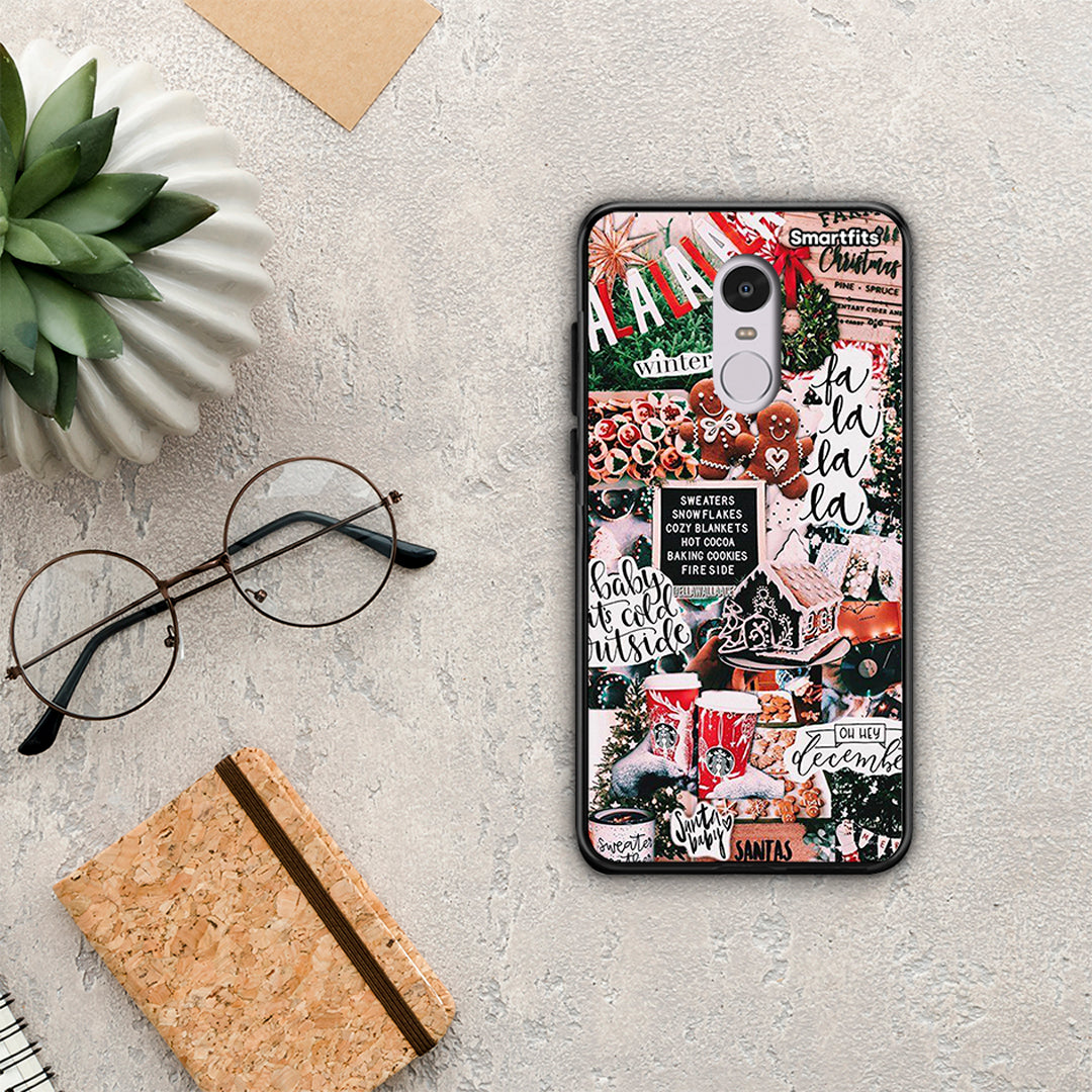 Xmas Habbits - Xiaomi Redmi 5 θήκη