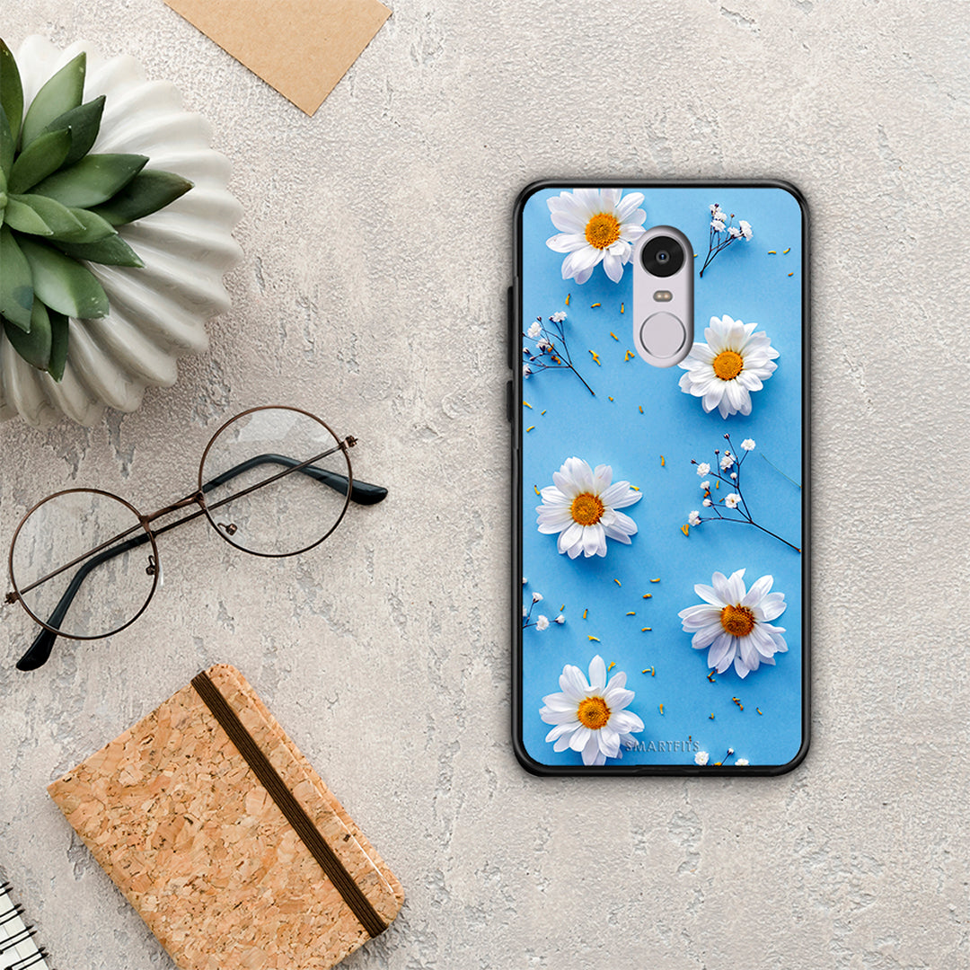 Real Daisies - Xiaomi Redmi 5 θήκη
