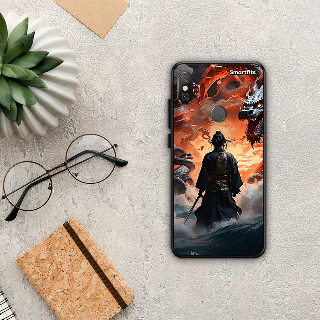 Dragons Fight - Xiaomi Redmi Note 5 θήκη