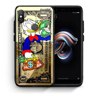 Thumbnail for Θήκη Xiaomi Redmi Note 5 Duck Money από τη Smartfits με σχέδιο στο πίσω μέρος και μαύρο περίβλημα | Xiaomi Redmi Note 5 Duck Money case with colorful back and black bezels