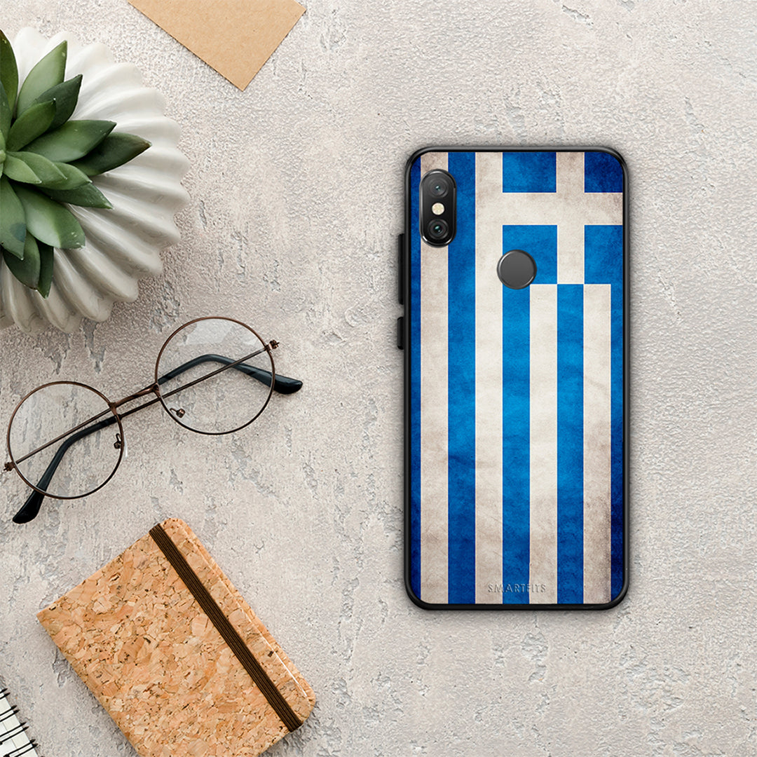 Flag Greek - Xiaomi Redmi Note 5 θήκη