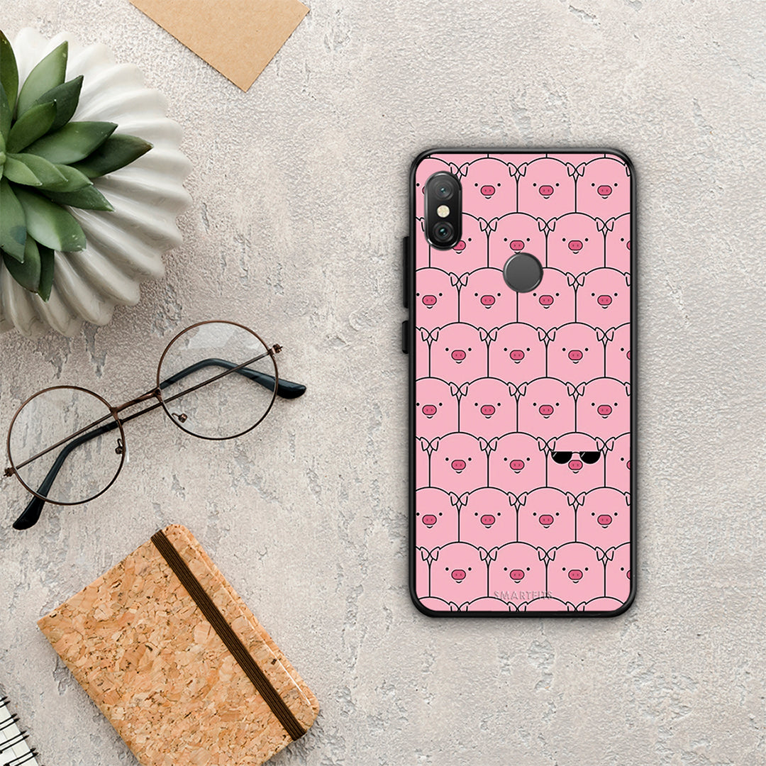 Pig Glasses - Xiaomi Redmi Note 5 θήκη