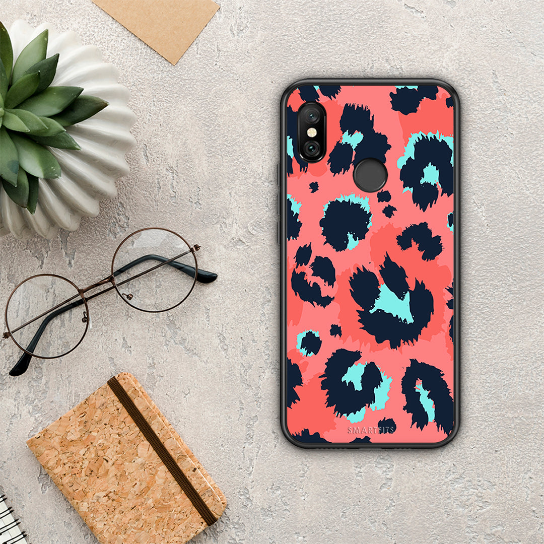 Animal Pink Leopard - Xiaomi Redmi Note 6 Pro θήκη