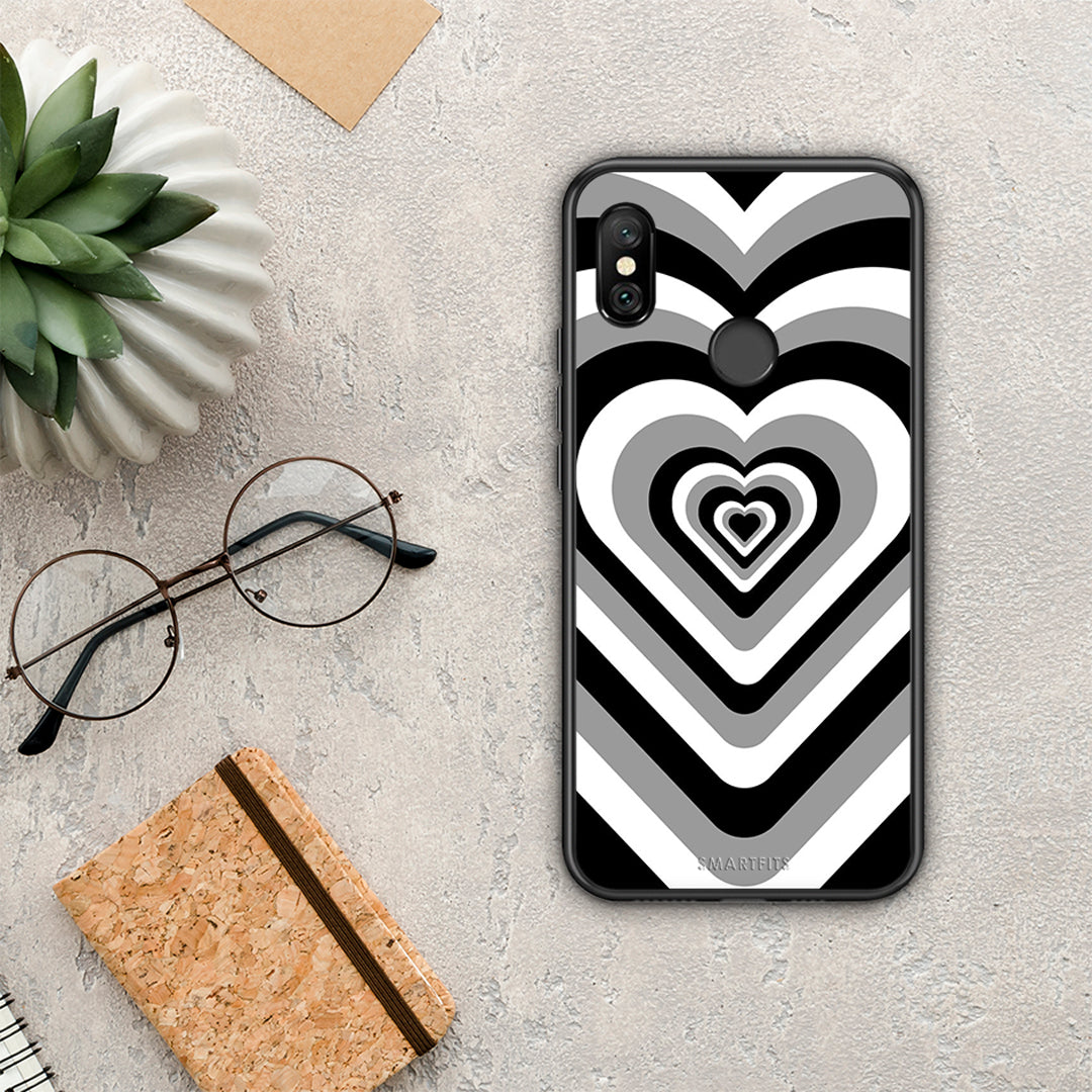 Black Hearts - Xiaomi Redmi Note 6 Pro θήκη