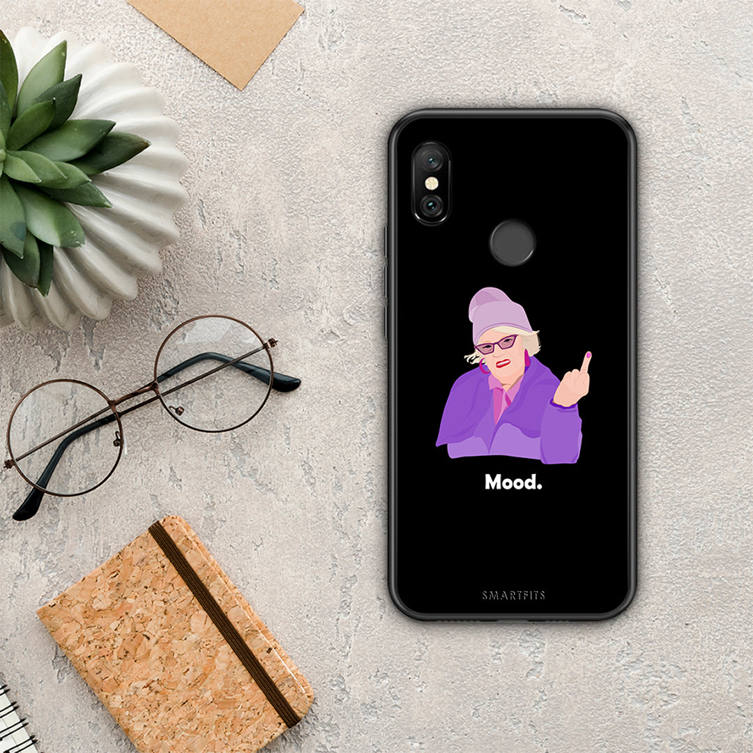 Grandma Mood Black - Xiaomi Redmi Note 6 Pro θήκη