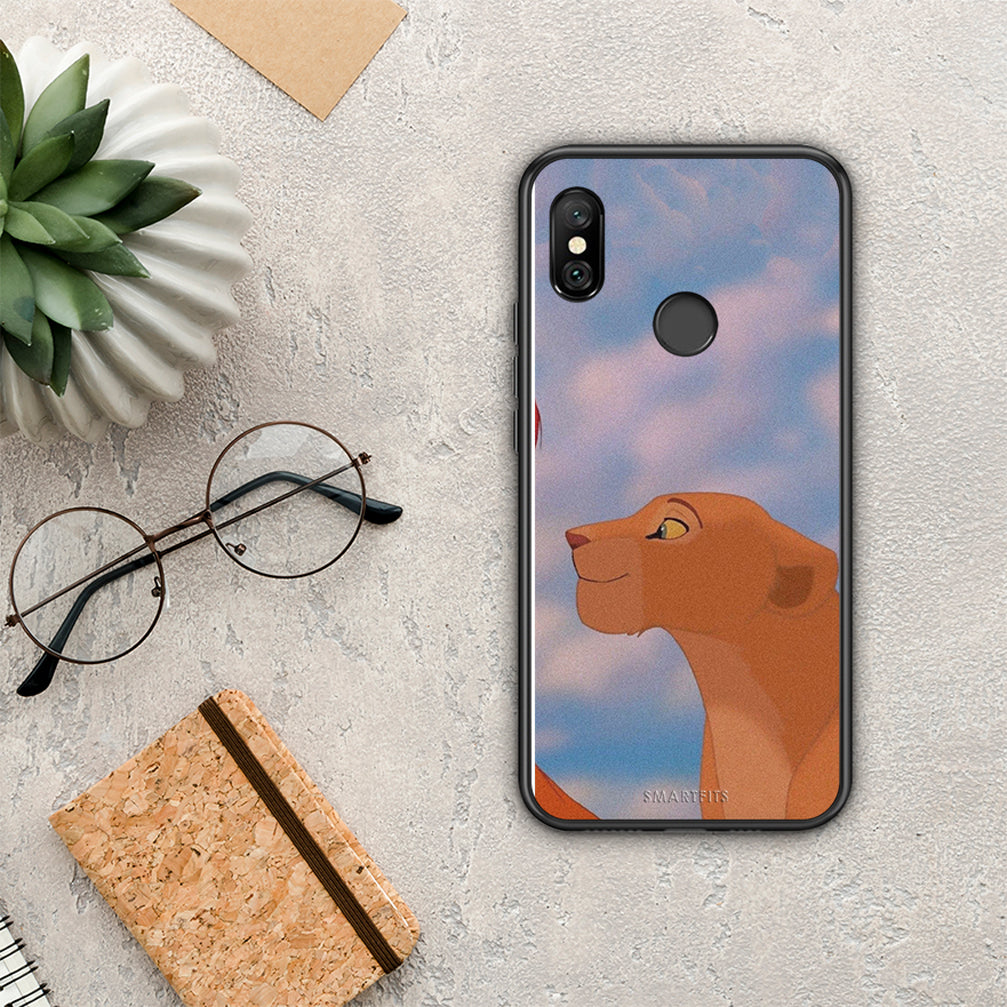 Lion Love 2 - Xiaomi Redmi Note 6 Pro θήκη