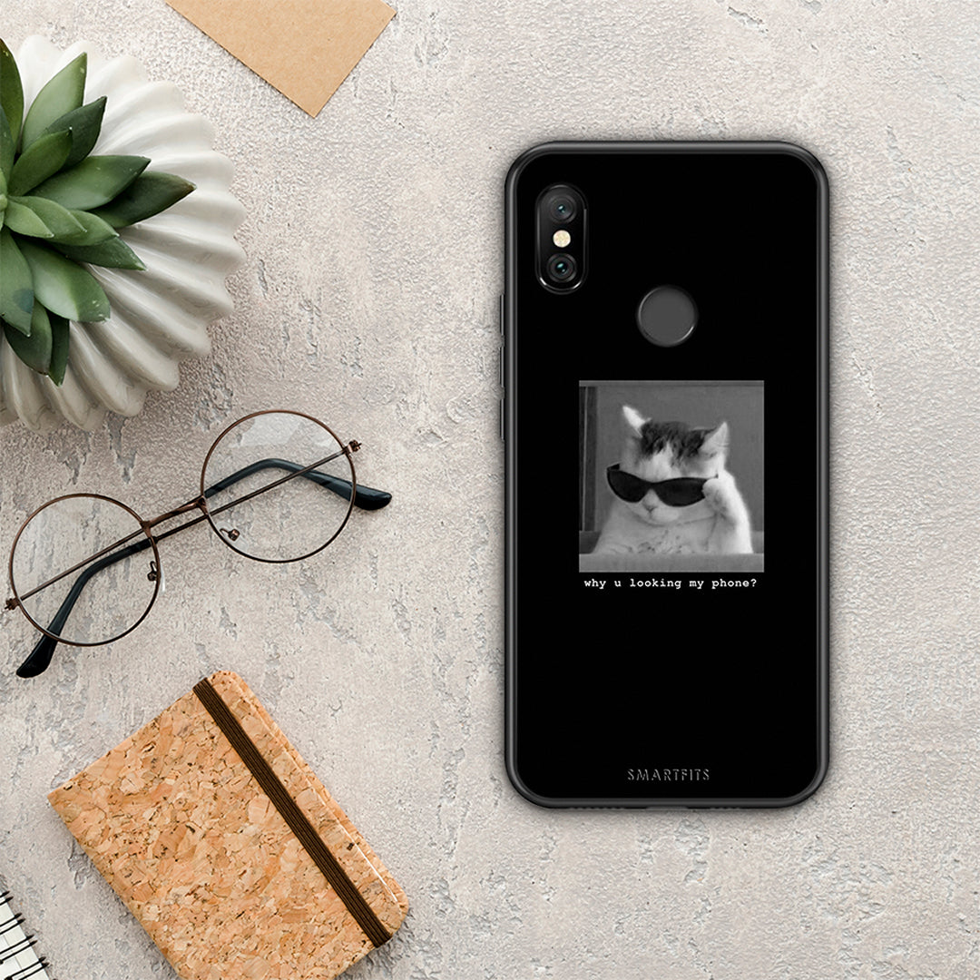 Meme Cat - Xiaomi Redmi Note 6 Pro θήκη