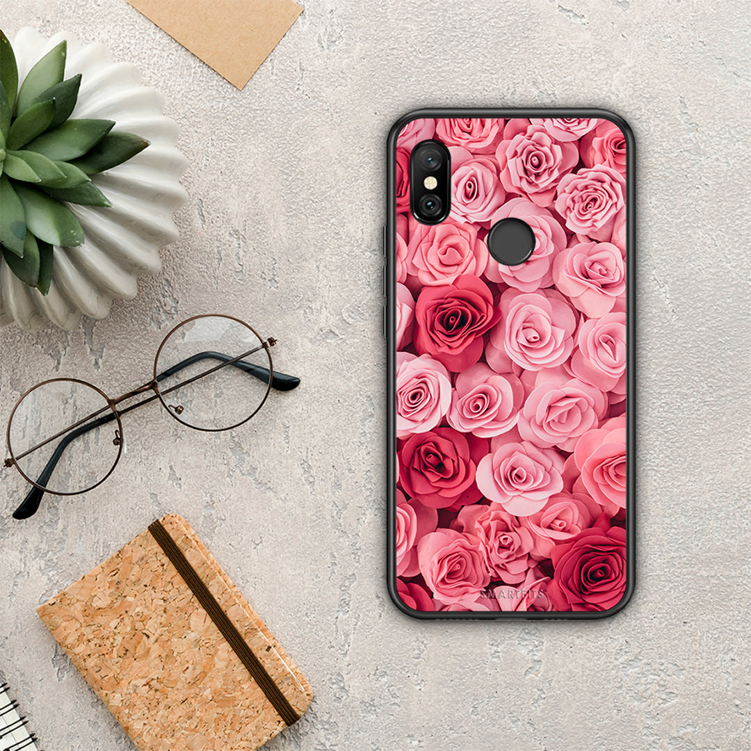 Valentine RoseGarden - Xiaomi Redmi Note 6 Pro θήκη