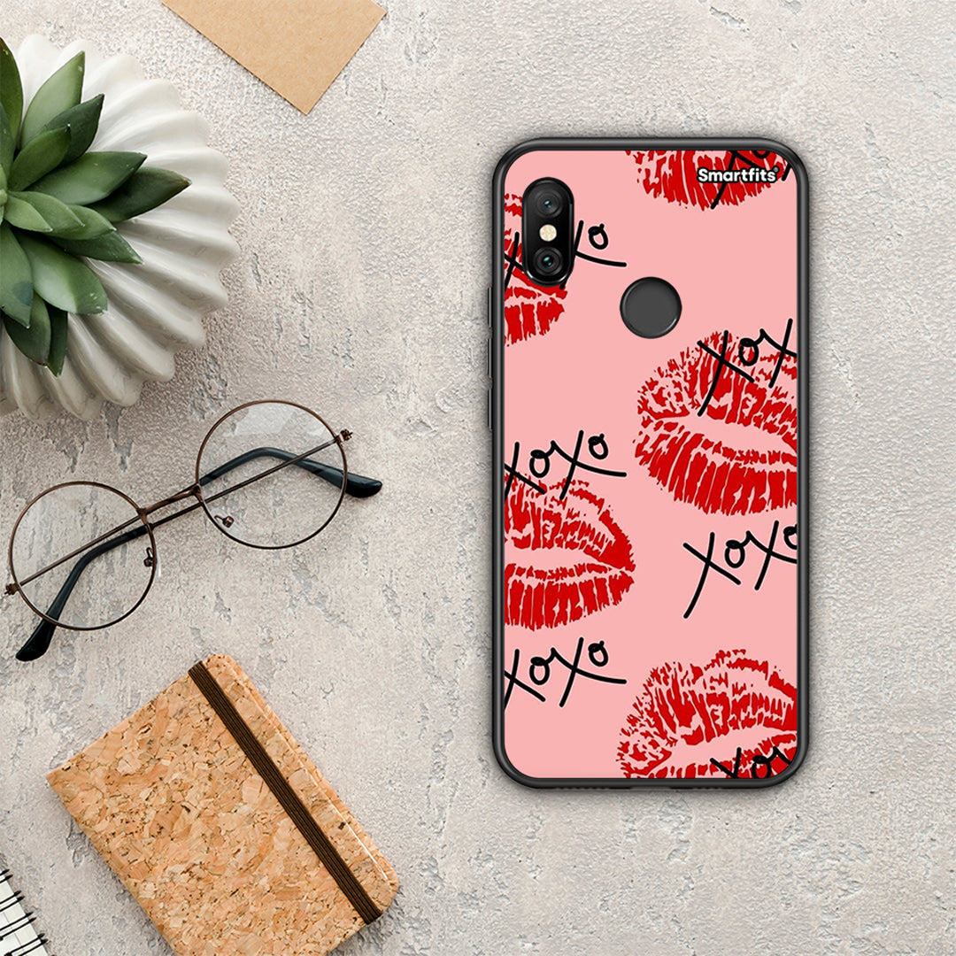 XOXO Lips - Xiaomi Redmi Note 6 Pro θήκη