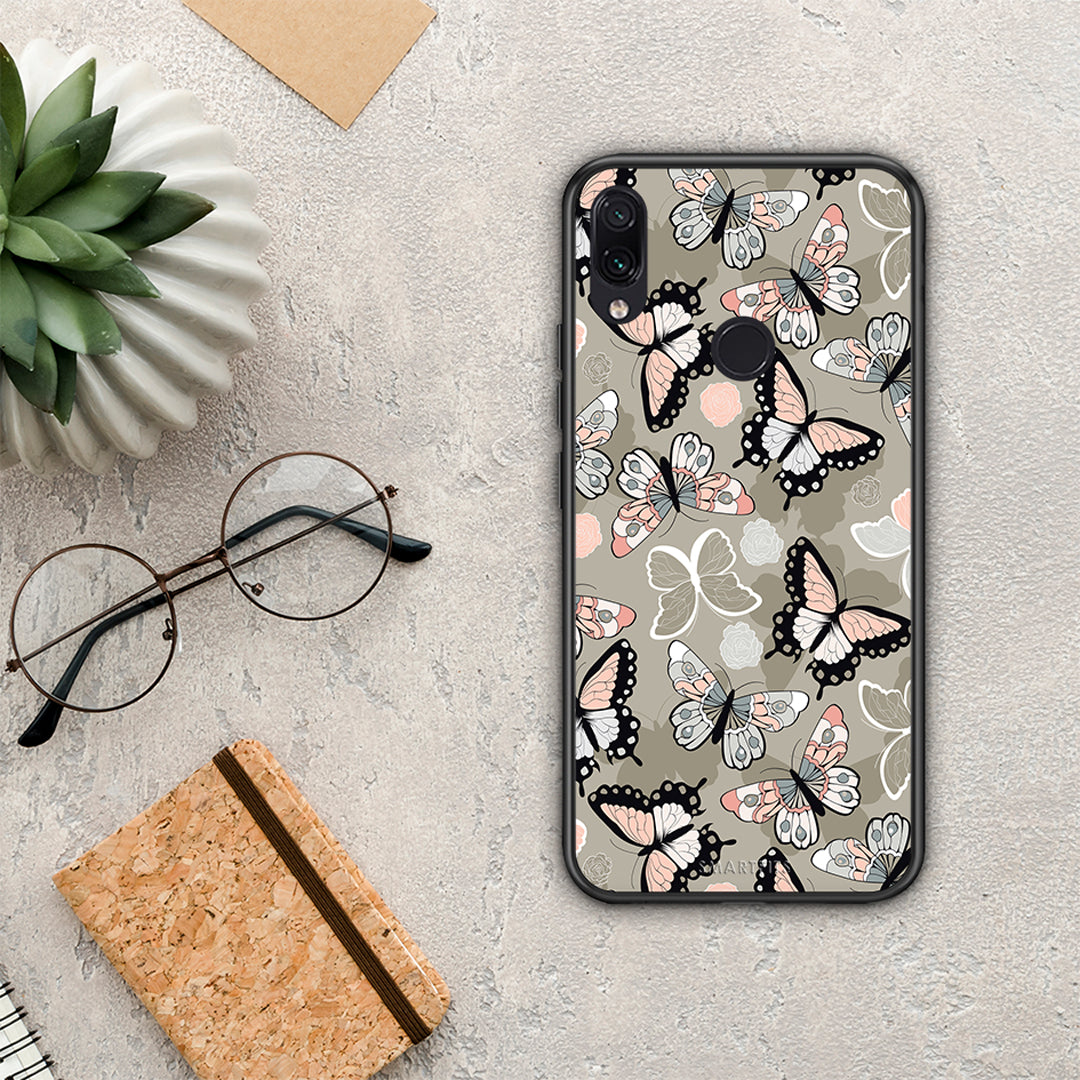 Boho Butterflies - Xiaomi Redmi Note 7 θήκη