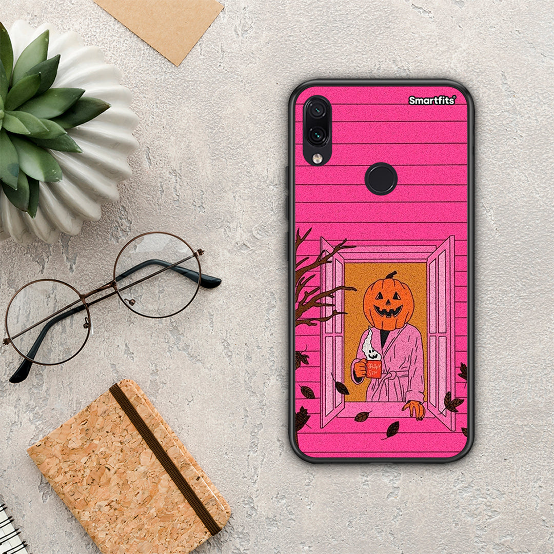 Halloween Pumpkin Lady - Xiaomi Redmi Note 7 θήκη