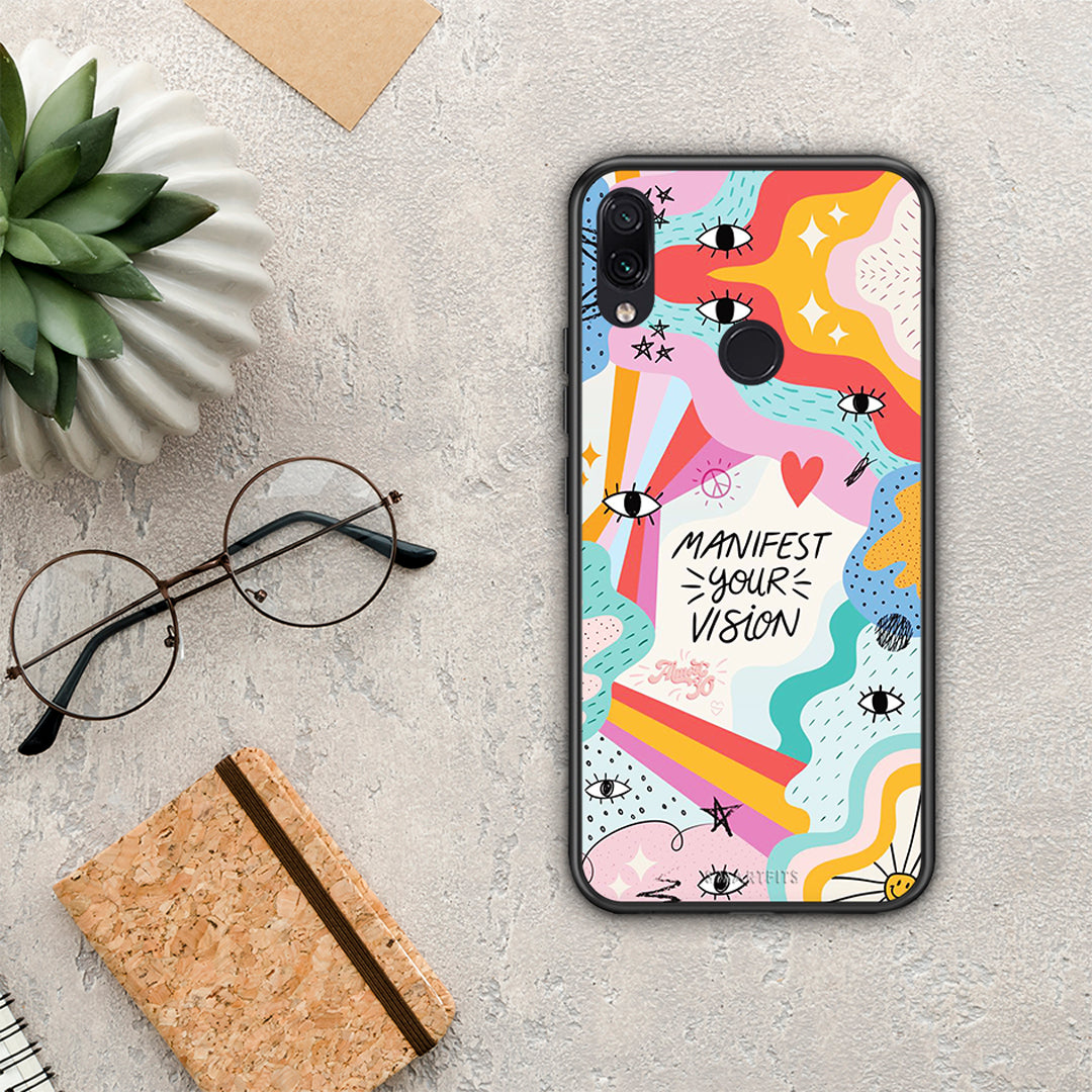 Manifest Your Vision - Xiaomi Redmi Note 7 θήκη