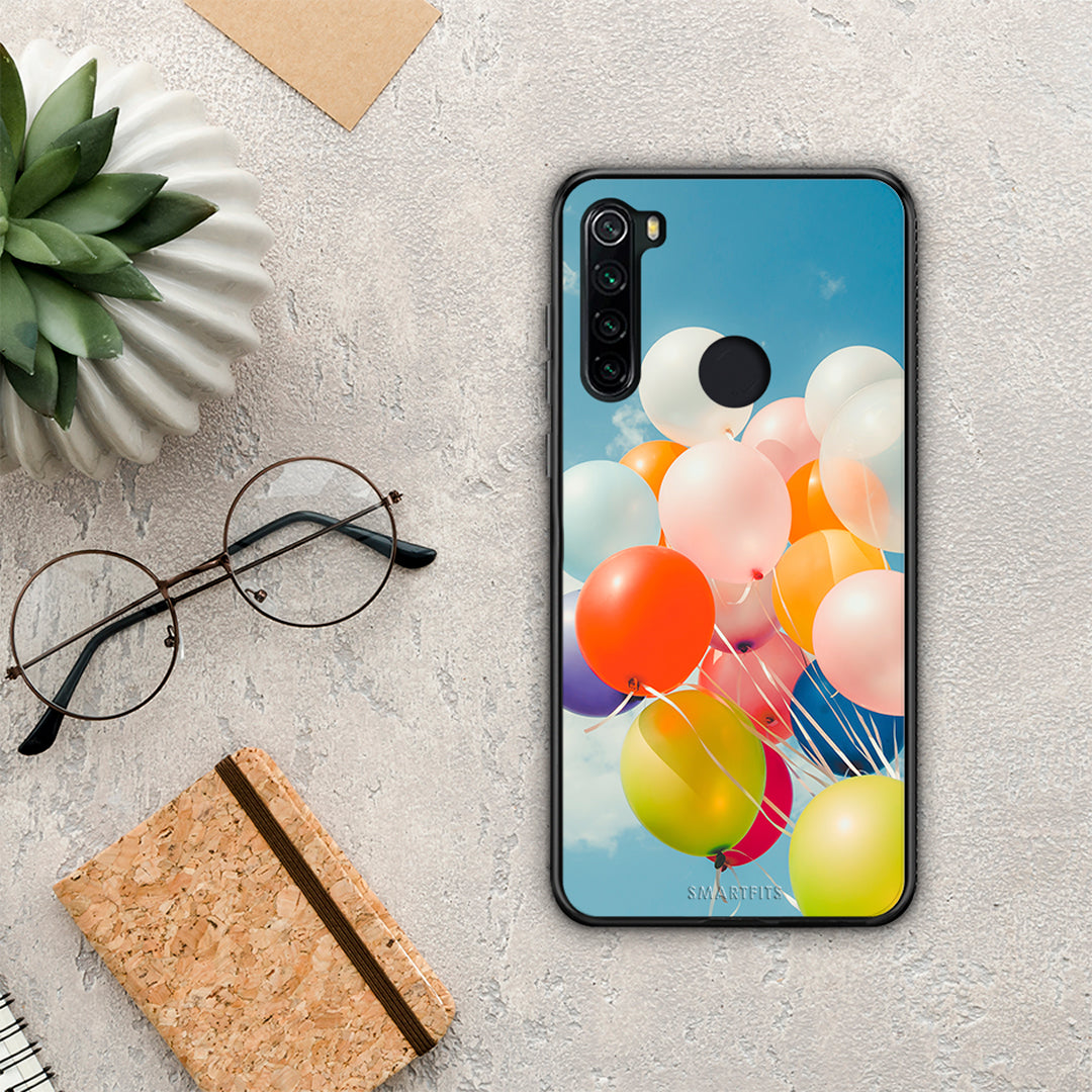 Colorful Balloons - Xiaomi Redmi Note 8 θήκη