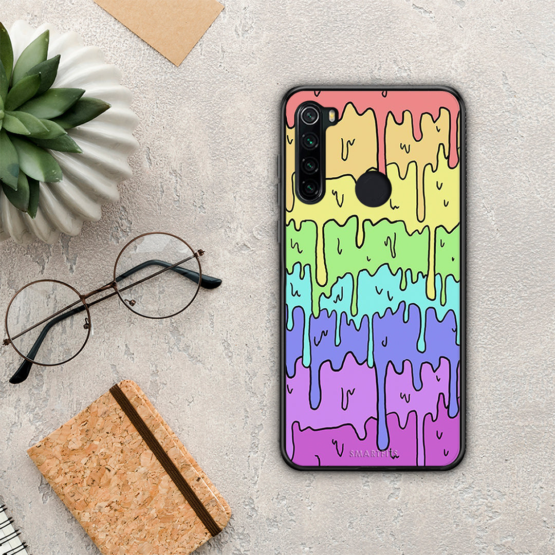 Melting Rainbow - Xiaomi Redmi Note 8 θήκη