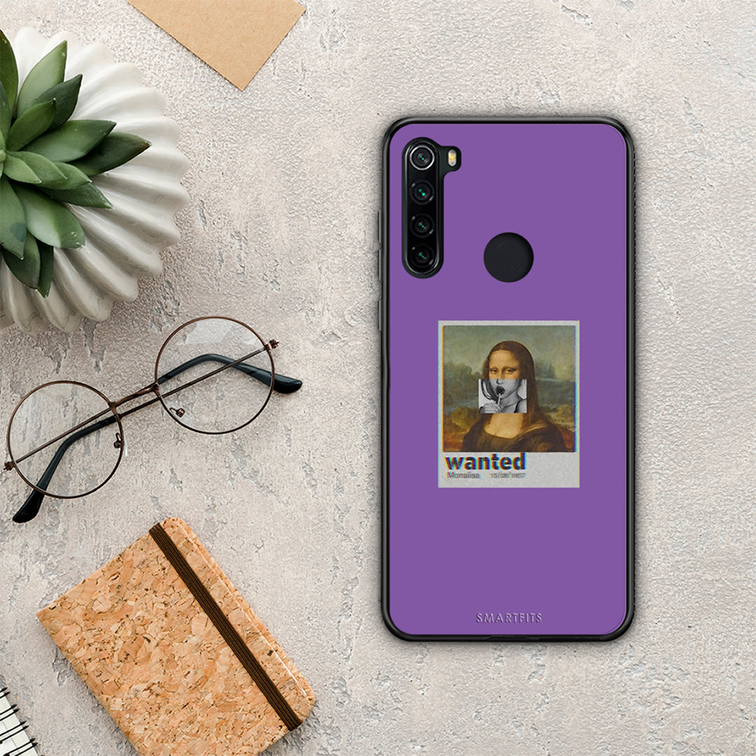 Popart Monalisa - Xiaomi Redmi Note 8 θήκη