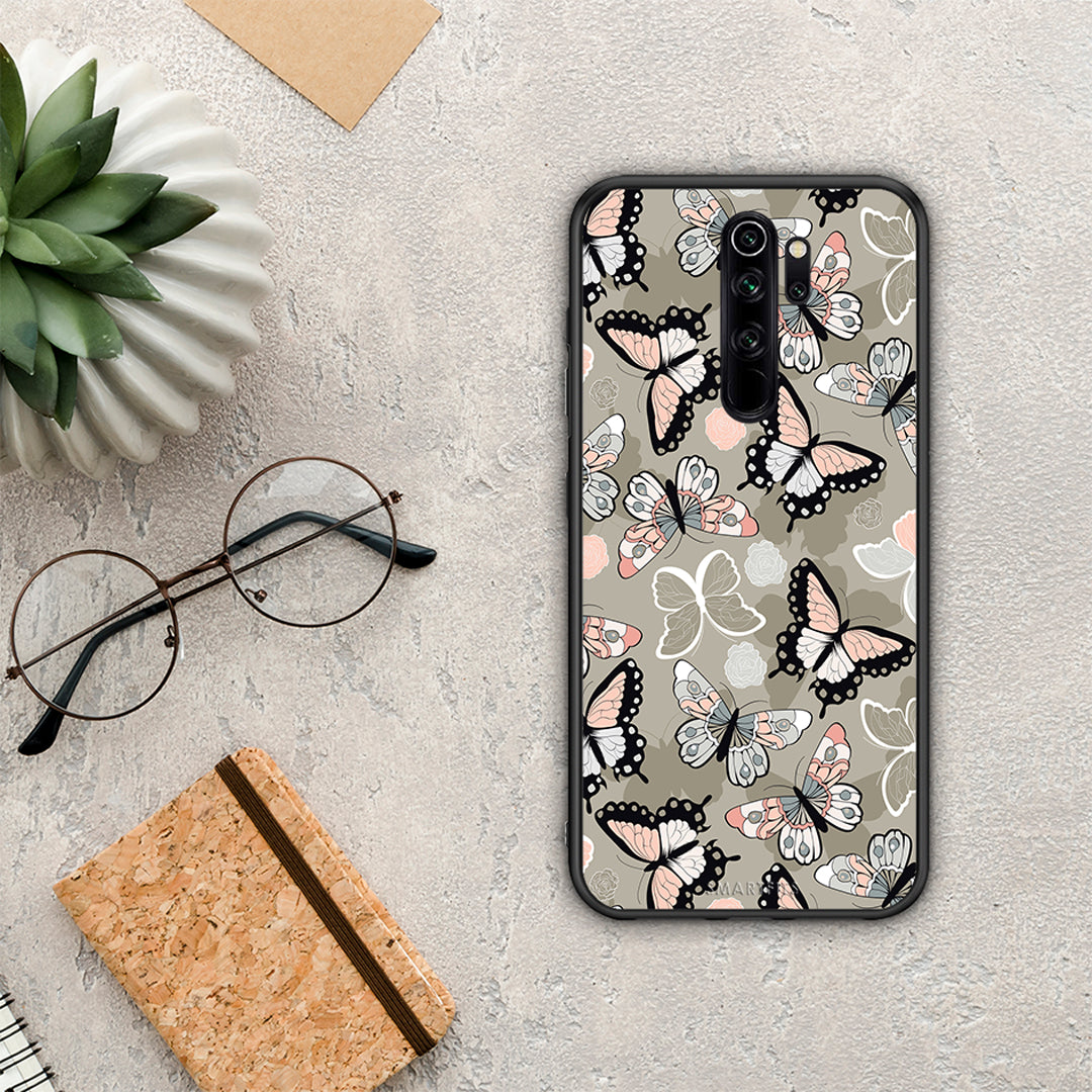 Boho Butterflies - Xiaomi Redmi Note 8 Pro θήκη