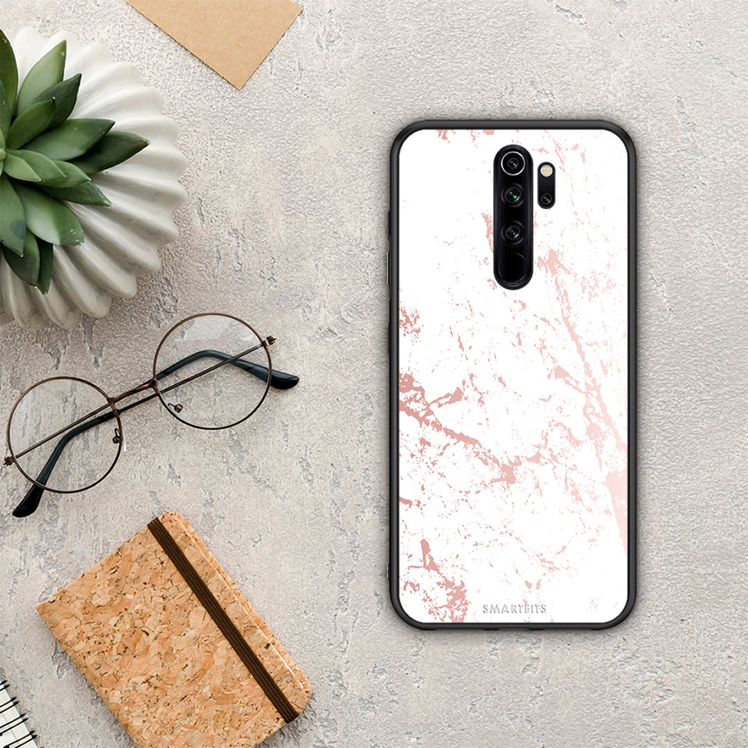 Marble Pink Splash - Xiaomi Redmi Note 8 Pro θήκη