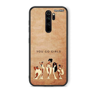 Thumbnail for Xiaomi Redmi Note 8 Pro You Go Girl θήκη από τη Smartfits με σχέδιο στο πίσω μέρος και μαύρο περίβλημα | Smartphone case with colorful back and black bezels by Smartfits