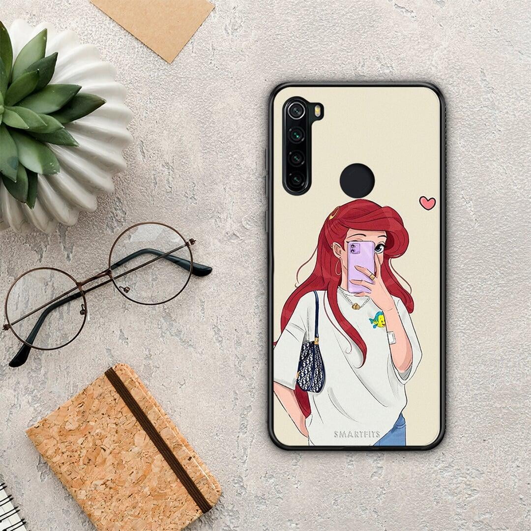 Walking Mermaid - Xiaomi Redmi Note 8 θήκη