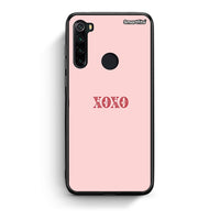 Thumbnail for Xiaomi Redmi Note 8 XOXO Love θήκη από τη Smartfits με σχέδιο στο πίσω μέρος και μαύρο περίβλημα | Smartphone case with colorful back and black bezels by Smartfits