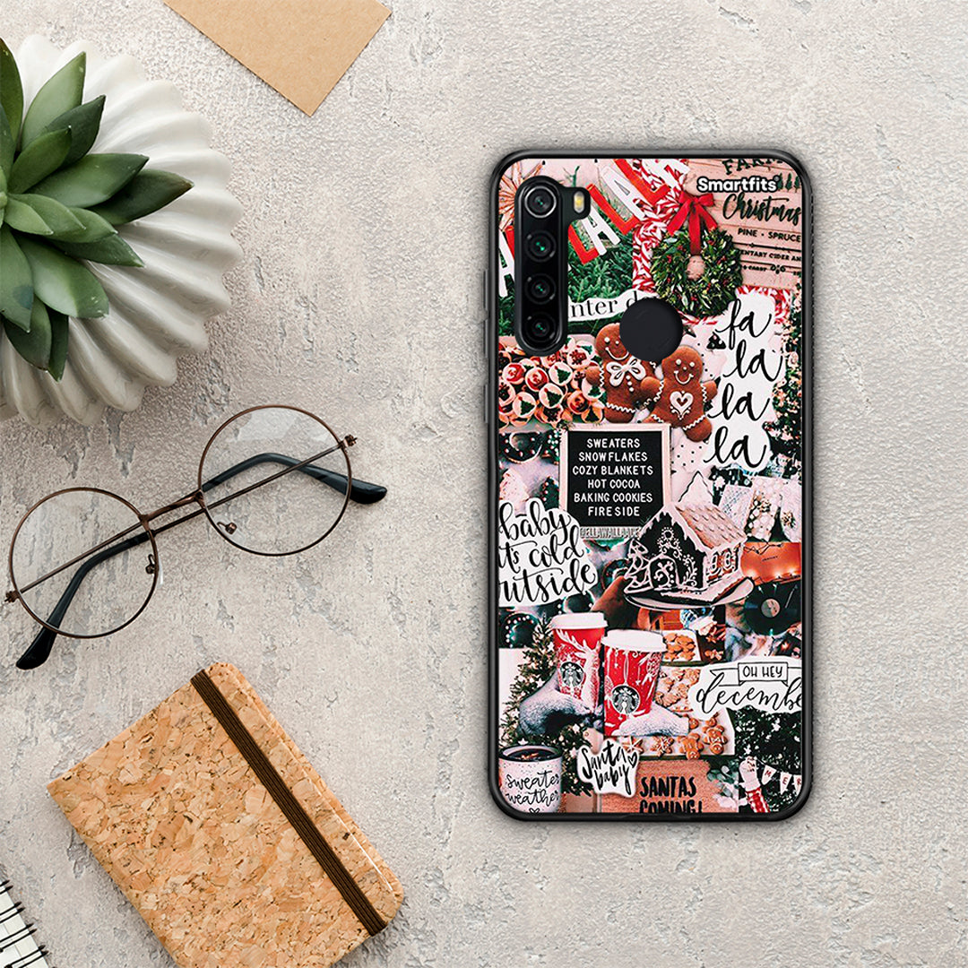 Xmas Habbits - Xiaomi Redmi Note 8 θήκη